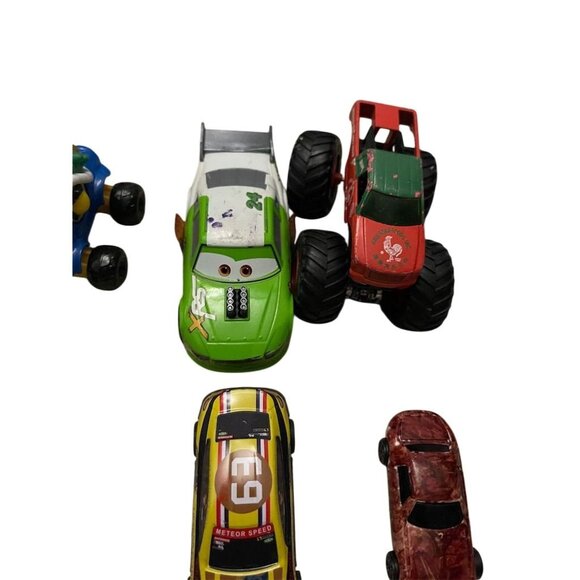 Mixed Lot of 12 Toy Vehicles Hot Wheels Disney Pixar Cars & More - Picture 7 of 11